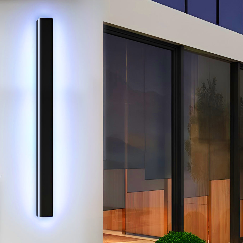 Modern Outdoor Wall Light Sconce with Energy-Efficient LED | Black Design for Enhanced Curb Appeal 7