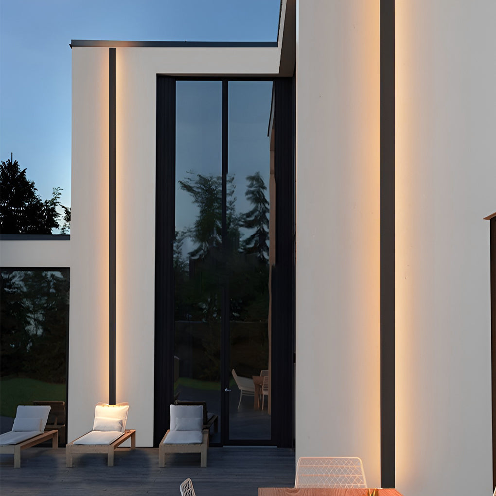 Modern Outdoor Wall Light Sconce with Energy-Efficient LED | Black Design for Enhanced Curb Appeal 8