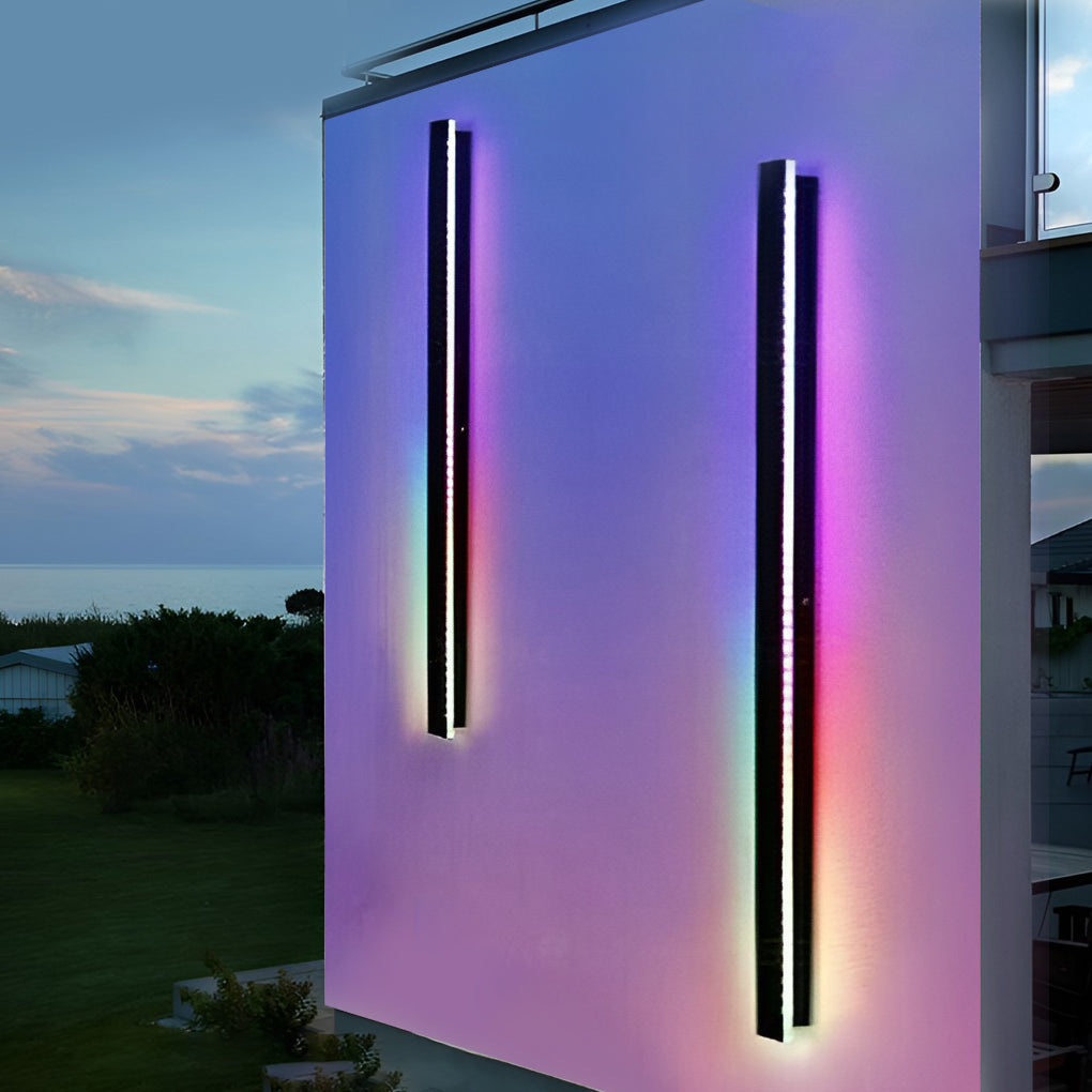 Modern Outdoor Wall Light Sconce with Energy-Efficient LED | Black Design for Enhanced Curb Appeal 9
