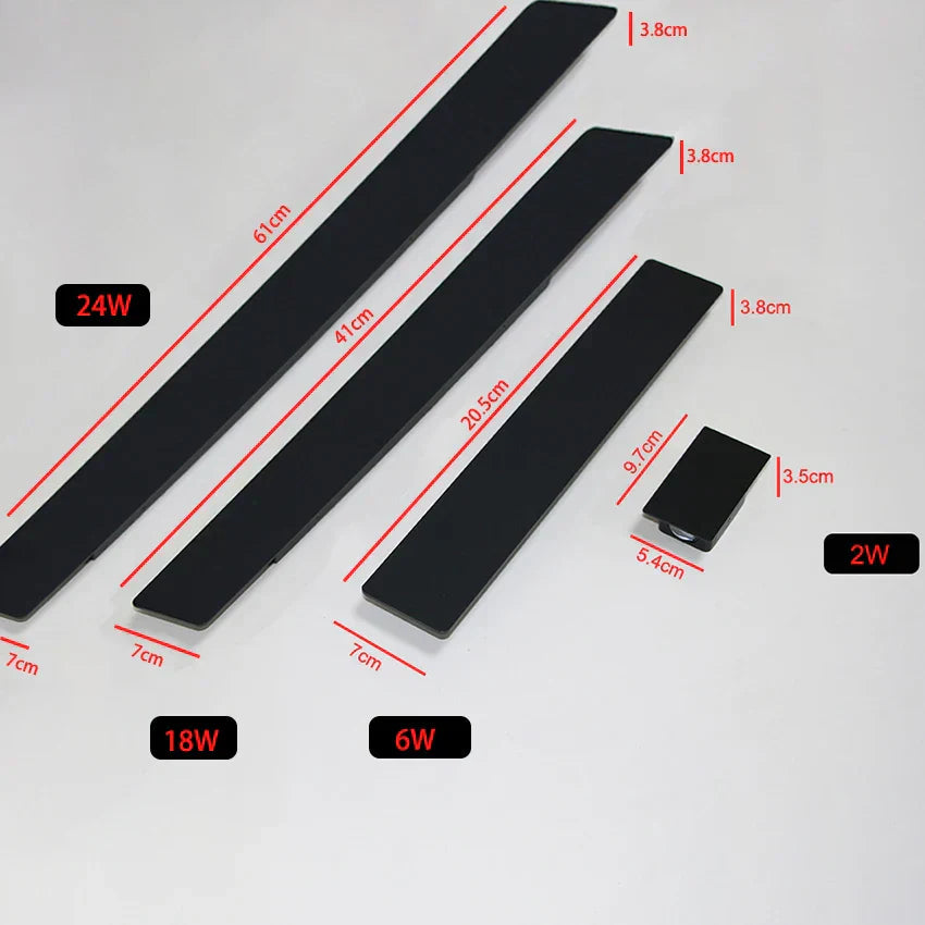 Modern Outdoor Wall Light | Black Aluminium Sconce with IP65 Waterproof Design | Stylish Illumination for Gardens and Patios 3