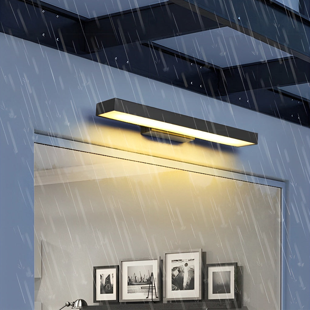 Modern Outdoor Wall Light | Black Stainless Steel Lantern with Motion Sensor | Stylish Illumination for Enhanced Security 3