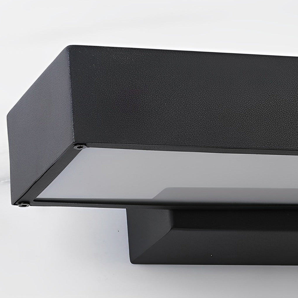 Modern Outdoor Wall Light | Black Stainless Steel Lantern with Motion Sensor | Stylish Illumination for Enhanced Security 6