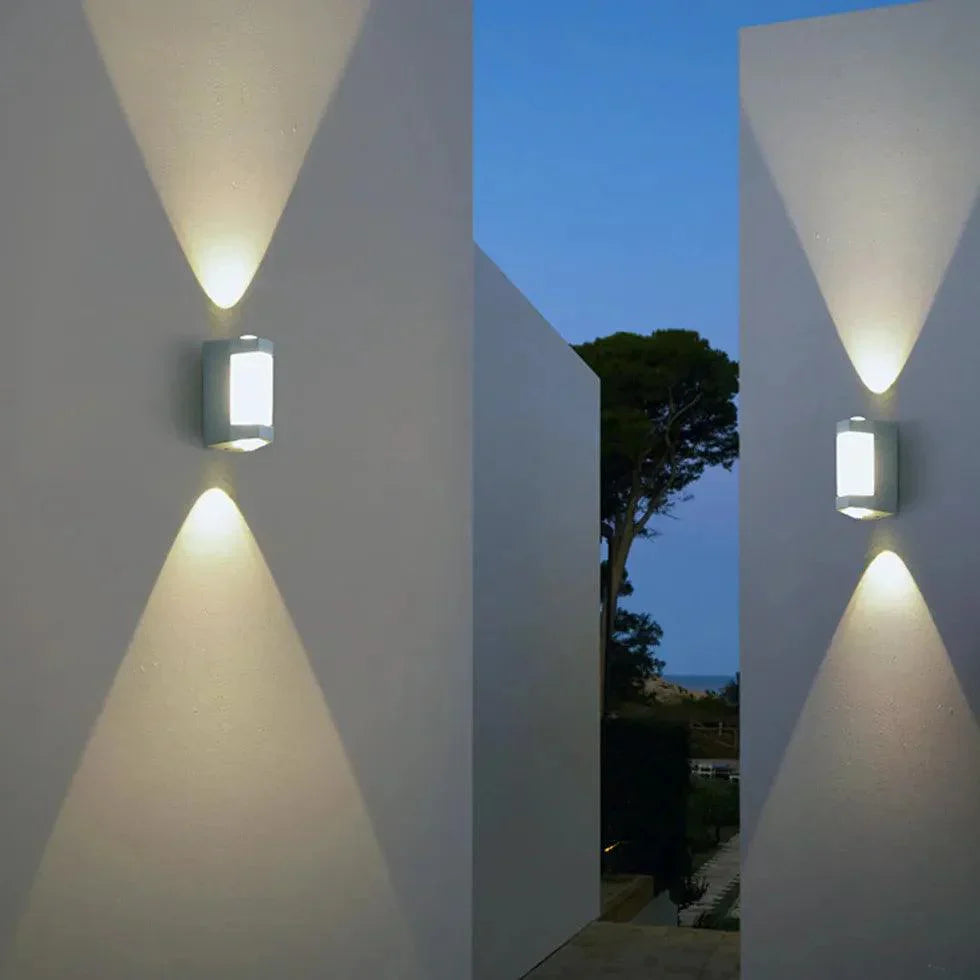 Modern Outdoor Wall Light | Waterproof LED Lantern with Stylish Design | Exterior Up and Down Lights for Garden and Patio 1