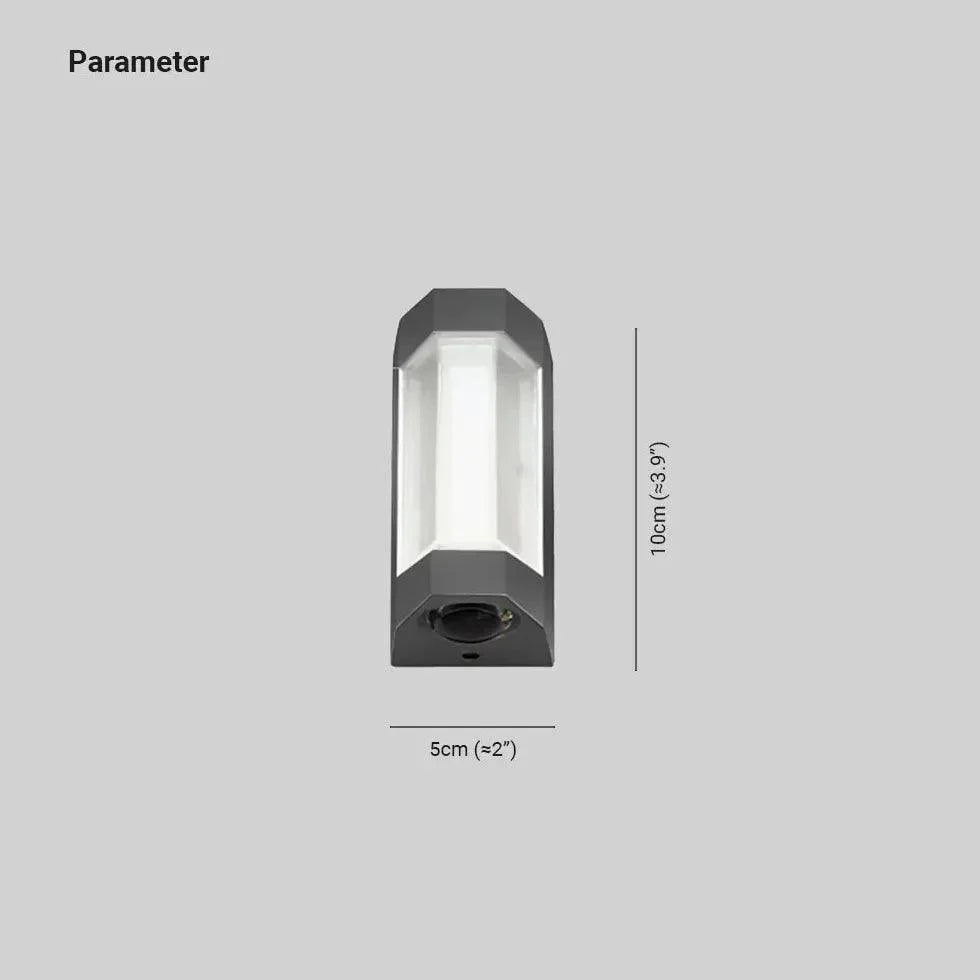 Modern Outdoor Wall Light | Waterproof LED Lantern with Stylish Design | Exterior Up and Down Lights for Garden and Patio 3