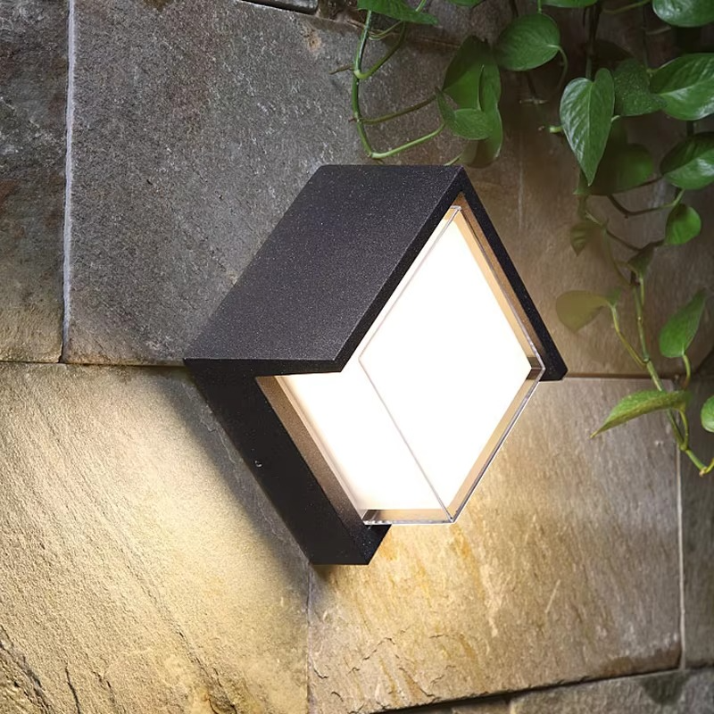 Modern Outdoor Wall Light | Waterproof Motion Sensor Design for Enhanced Security 0