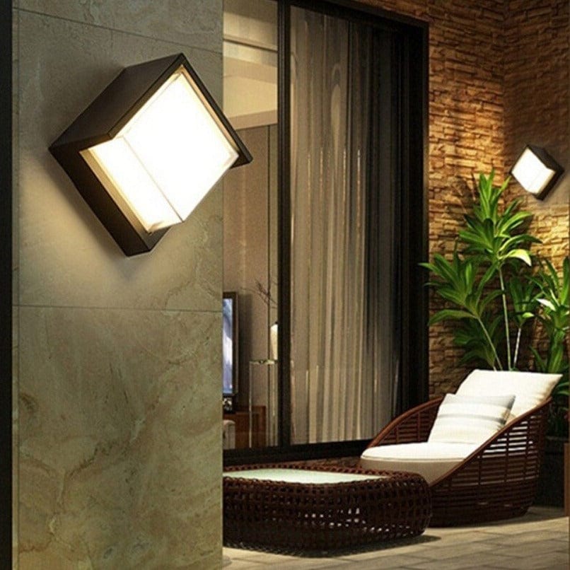Modern Outdoor Wall Light | Waterproof Motion Sensor Design for Enhanced Security 1