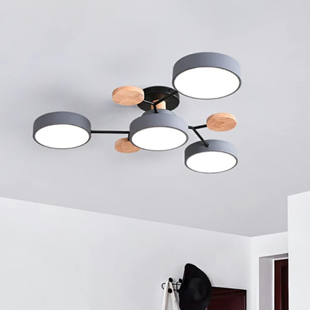 Naturalis | Elegant Organic Metal Ceiling Lamp for Dining Room Lights 10
