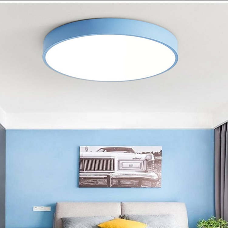 NordicGlow | Cozy Elegant Wooden Flush Mount Ceiling Light with LED 3