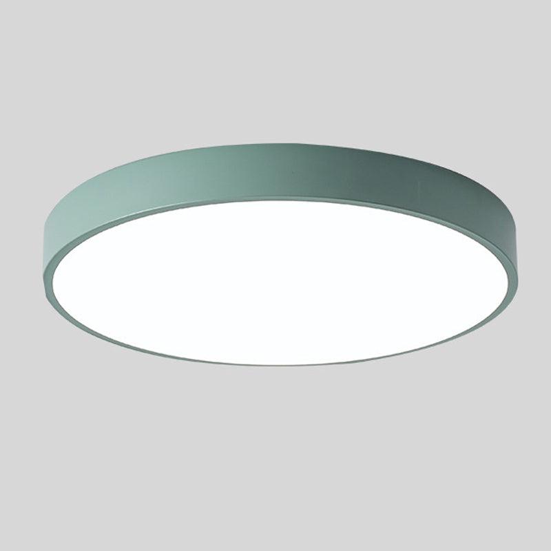 NordicGlow | Cozy Elegant Wooden Flush Mount Ceiling Light with LED 6