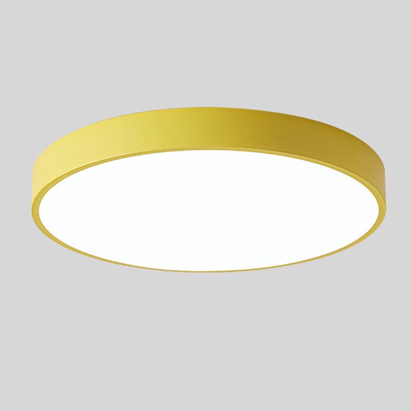 NordicGlow | Cozy Elegant Wooden Flush Mount Ceiling Light with LED 8