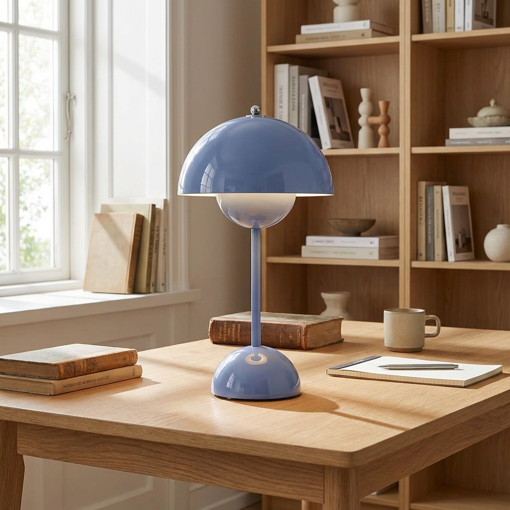 NordicGlow | Stylish Scandinavian LED Table Lamp with Touch Control 1