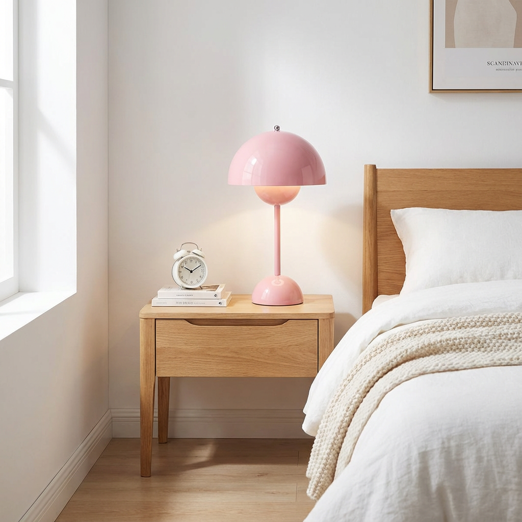 NordicGlow | Stylish Scandinavian LED Table Lamp with Touch Control 3