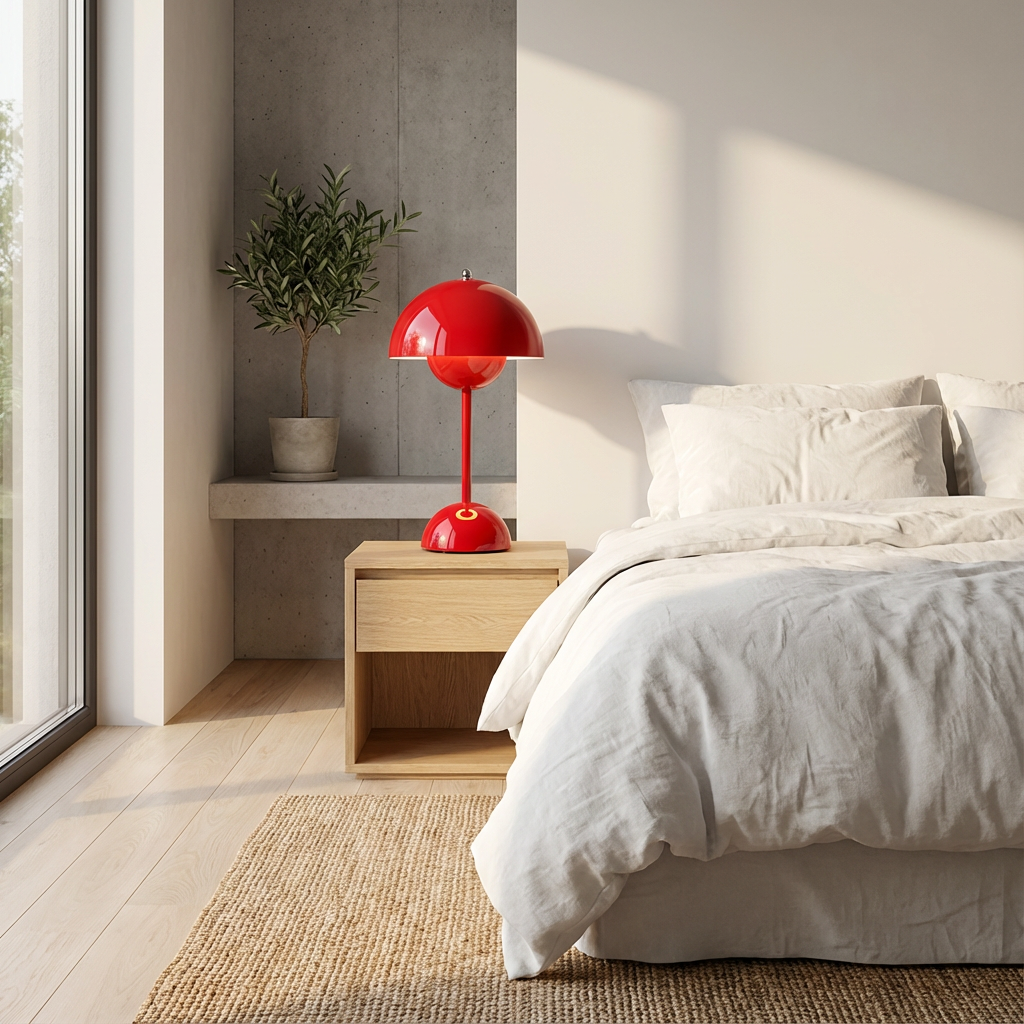 NordicGlow | Stylish Scandinavian LED Table Lamp with Touch Control 4