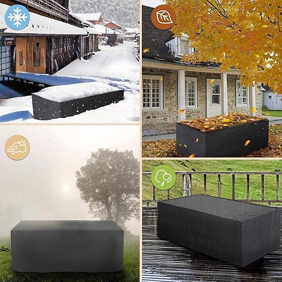 Premium Outdoor Furniture Covers | Waterproof Table & Chair Covers for All-Weather Protection 2
