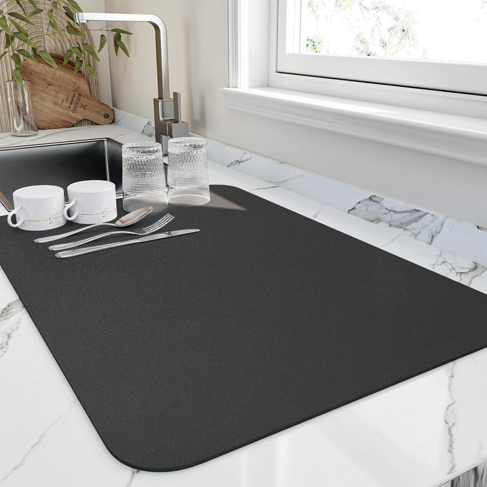 Quick Dry Kitchen Dish Mat | Highly Absorbent 0
