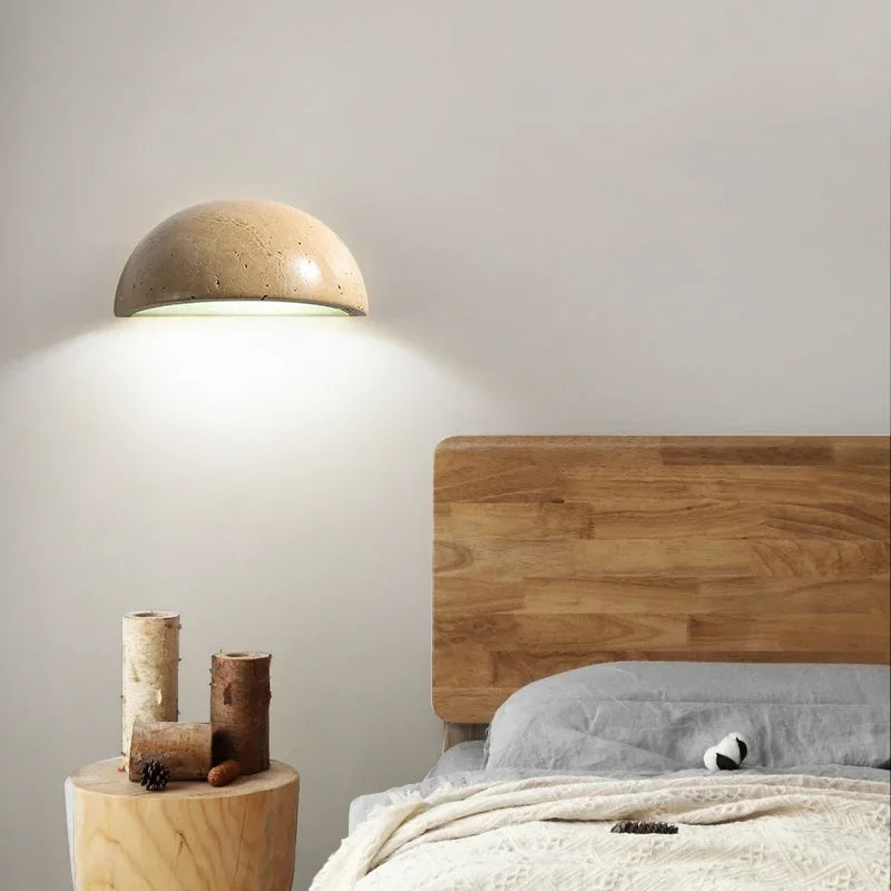 Stone Wall Light | Warm Ambient LED Glow