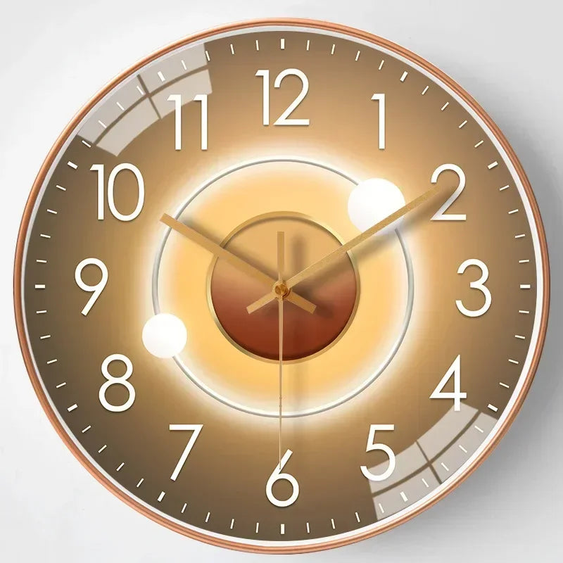 Modern Decorative Wall Clock | Silent Quartz Design