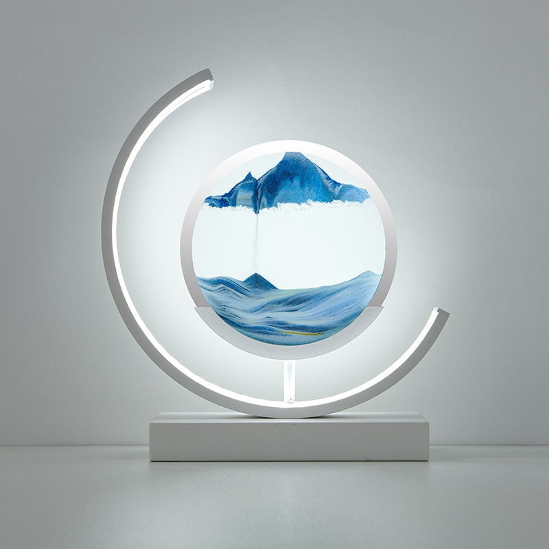 Sandscape | Serene Dynamic Quicksand Table Lamp for Relaxation 12