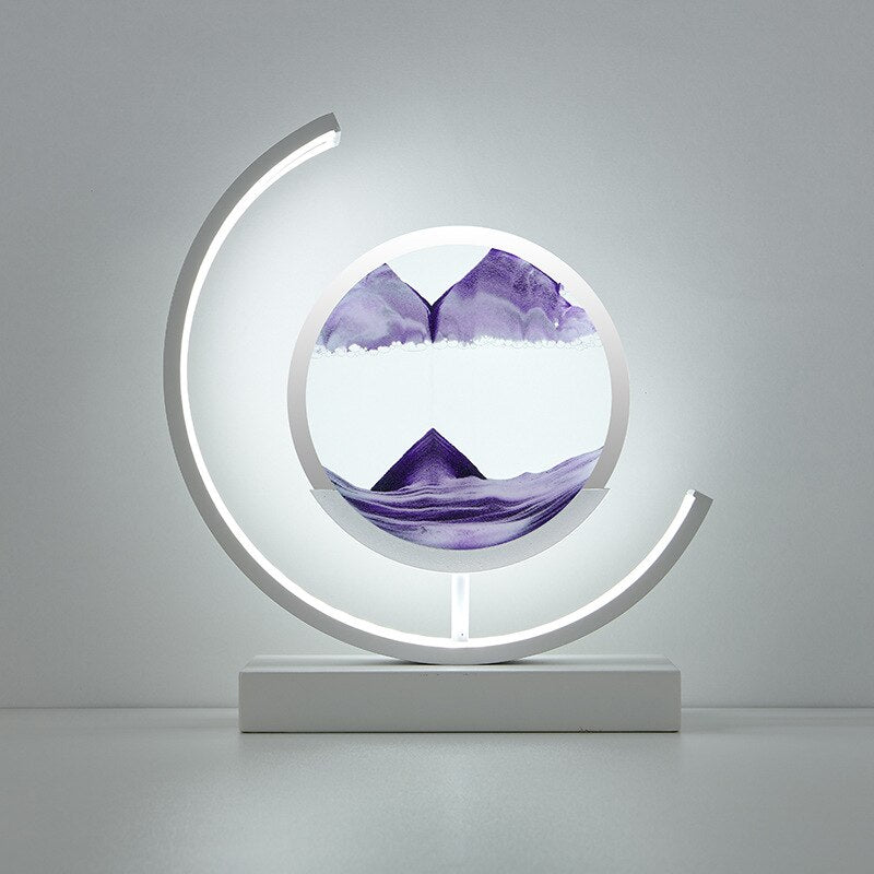 Sandscape | Serene Dynamic Quicksand Table Lamp for Relaxation 14
