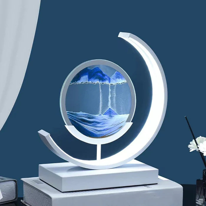 Sandscape | Serene Dynamic Quicksand Table Lamp for Relaxation 2
