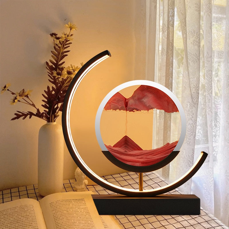 Sandscape | Serene Dynamic Quicksand Table Lamp for Relaxation 3