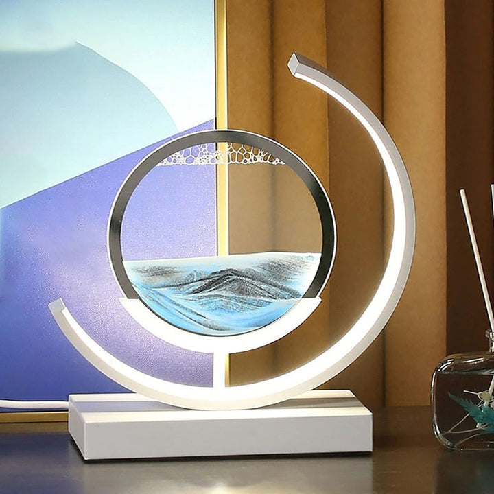Sandscape | Serene Dynamic Quicksand Table Lamp for Relaxation 4