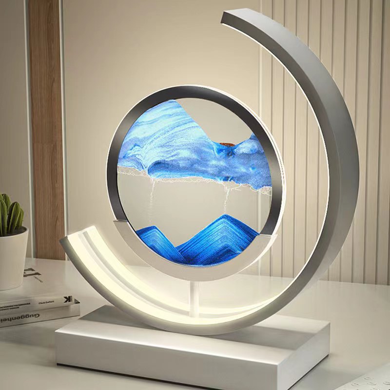 Sandscape | Serene Dynamic Quicksand Table Lamp for Relaxation 5