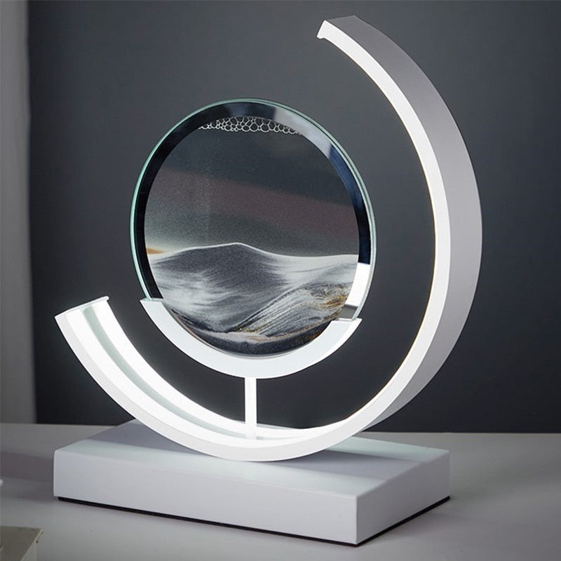 Sandscape | Serene Dynamic Quicksand Table Lamp for Relaxation 6