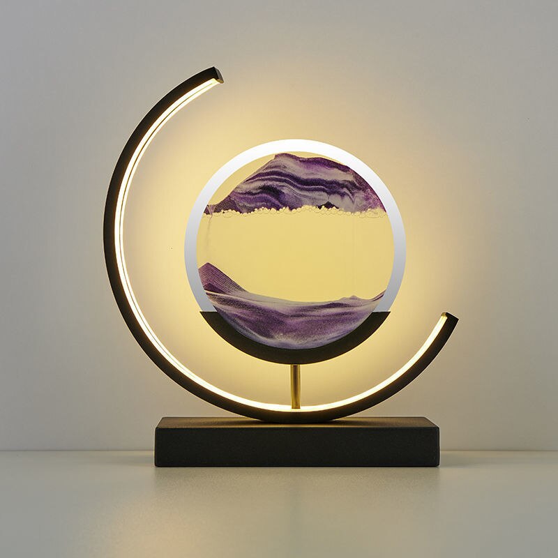 Sandscape | Serene Dynamic Quicksand Table Lamp for Relaxation 7