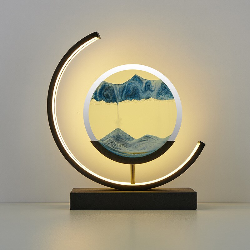 Sandscape | Serene Dynamic Quicksand Table Lamp for Relaxation 8