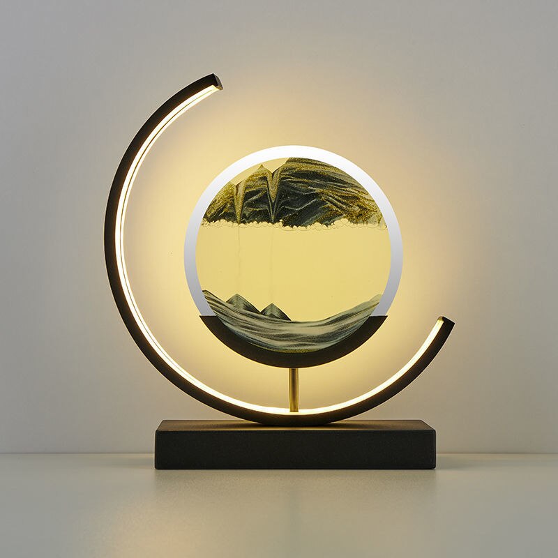 Sandscape | Serene Dynamic Quicksand Table Lamp for Relaxation 9