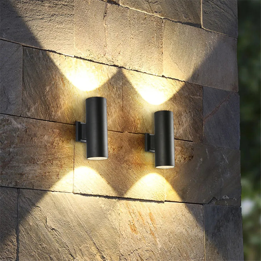 Sleek Outdoor Wall Light | Black Aluminium LED Sconce with Waterproof Design | Durable Illumination for Garden and Entryway 4