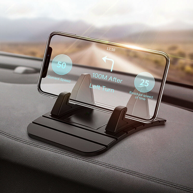 Smart Series | Car Phone Holder with Non-Slip Dashboard Mount | Secure Grip for Safe Navigation 0
