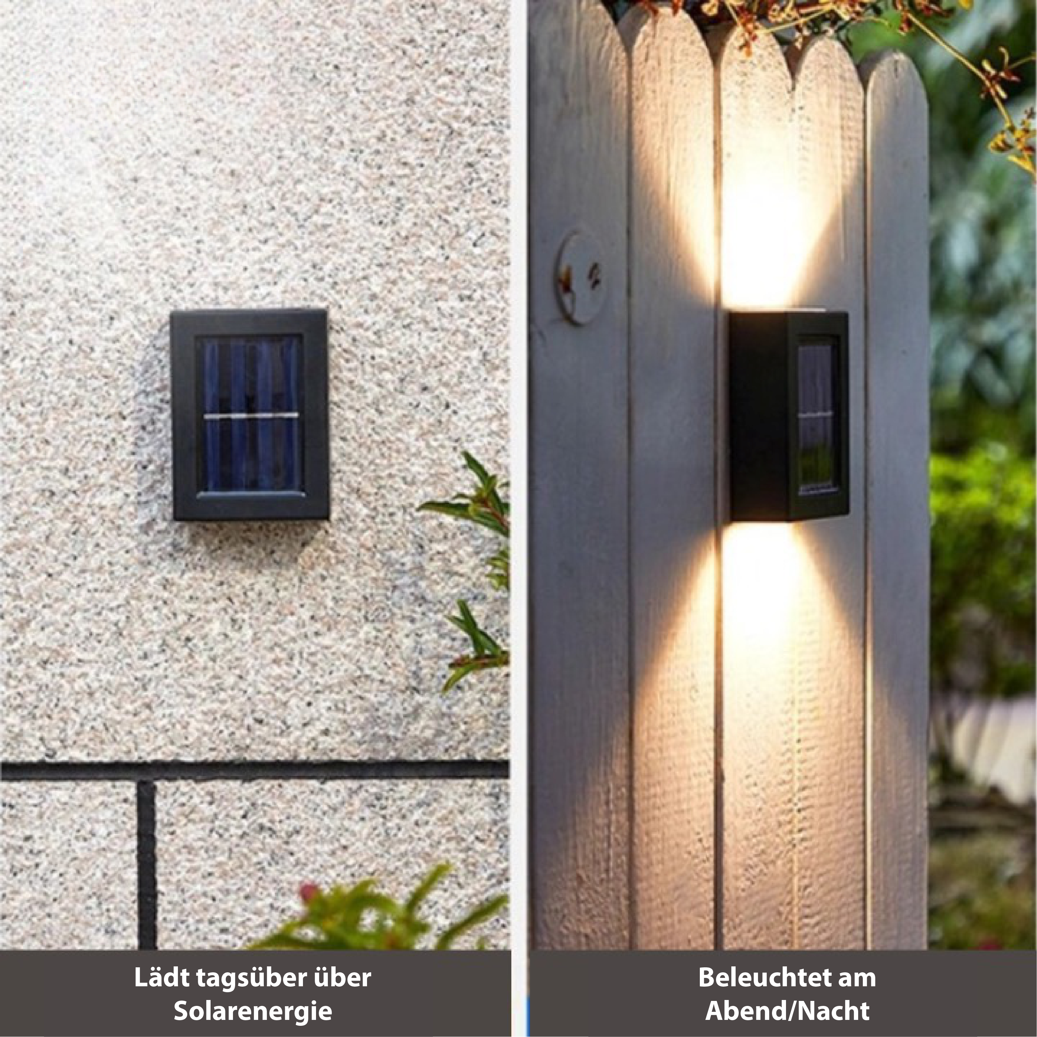SolarGlow | Stylish Eco-Friendly Solar Outdoor Wall Lights 2