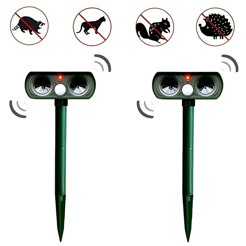 Solar Ultrasonic Pest Repeller | Mice & Rodent Repellent with Motion Detection | Year-Round Protection for Your Garden 5