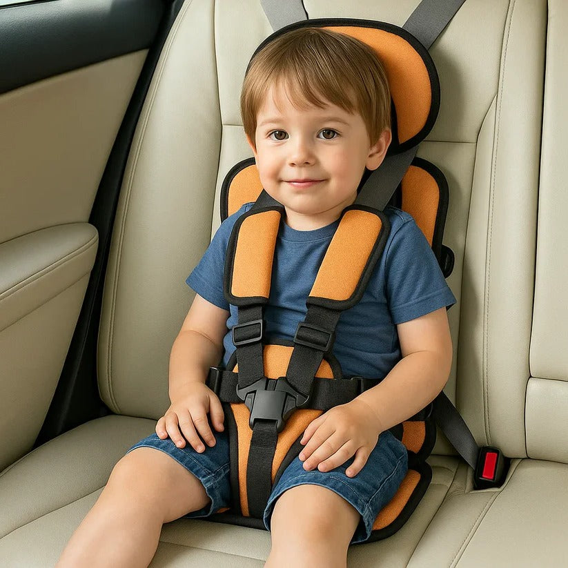 Travel Buddy | Compact Child Car Seat with 5-Point Harness | Lightweight & Foldable for Safe Family Travel 6