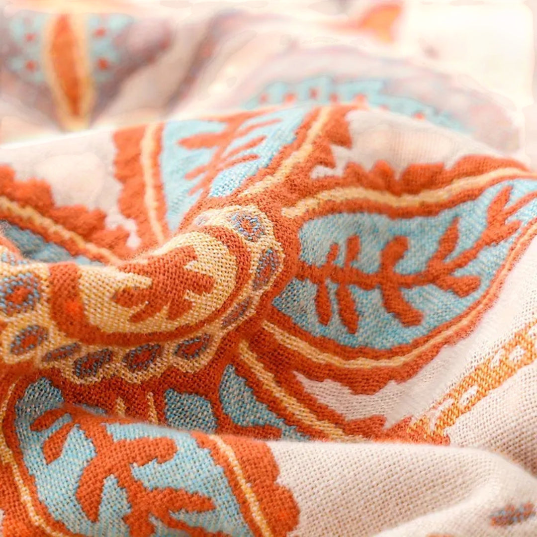 Floral Throw Blanket | Boho
