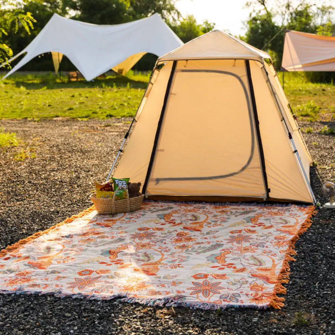 Floral Throw Blanket | Boho