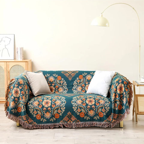 Soft Boho Blanket | Knitted