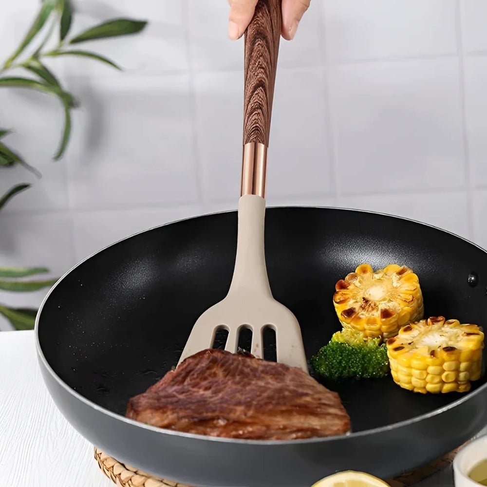Silicone Kitchen Utensil Set | Heat-Resistant Cooking Tools