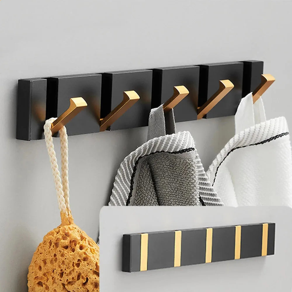 Foldable Wall Hook Rail