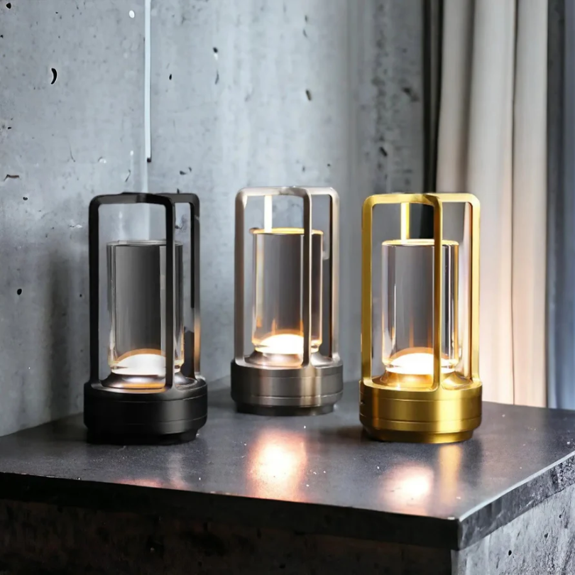 NordicaGlow Table Lamp | Wireless LED Design